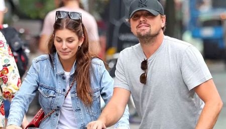 Camila Morrone and Leonardo DiCaprio