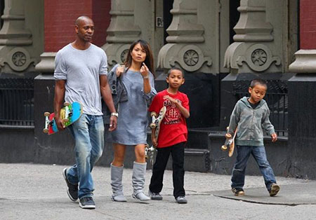 Sulayman Chappelle with his family