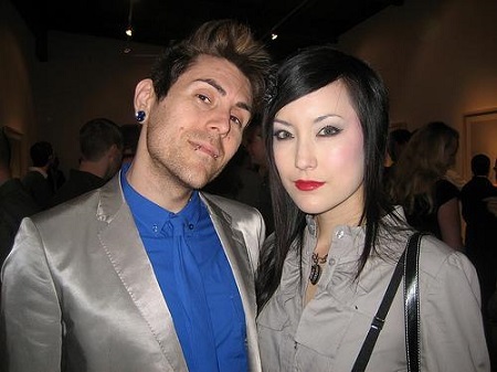 Davey Havok and ex-girlfriend Brittany Bao