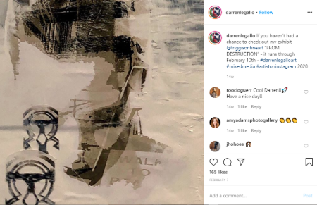 Darren Le Gallo's work on his Instagram