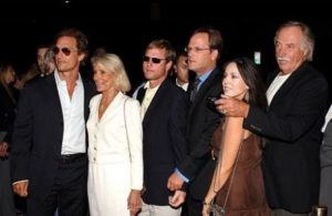 Pat McConaughey with his family