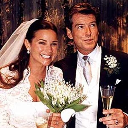 Keely Shaye Smith and Pierce Brosnan married on August 4, 2001
