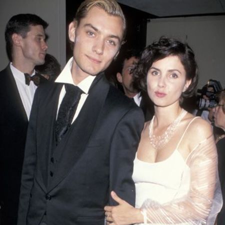 Law was previously married to Sadie Frost
