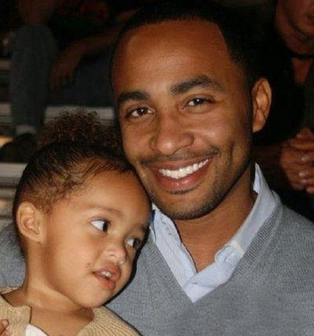 Jodie Fletcher with her father Terrell Fletcher
