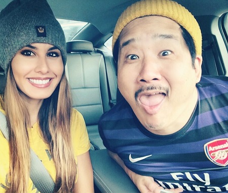 Bobby Lee and wife Khalya Kuhn
