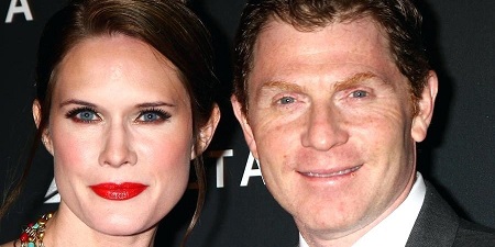 Kate Connelly and ex-husband Bobby Flay 
