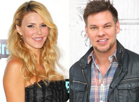 Theo Von with girlfriend Brandi Glanville