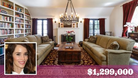 Spencer purchased her $1.299 million Studio City home in 2016

Image Source: Los Angeles Times