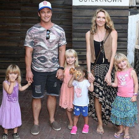 Luke and Samantha shares four children together 

Image Source: Celebrity XYZ