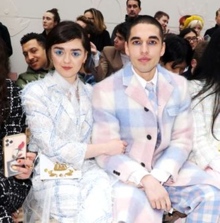 Williams and Reuben during the Thom Browne's Autumn/Winter 2020 fashion show 

Image Source: The Cut