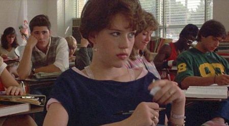Molly as Samantha Baker in Sixteen Candles

Image Source: People