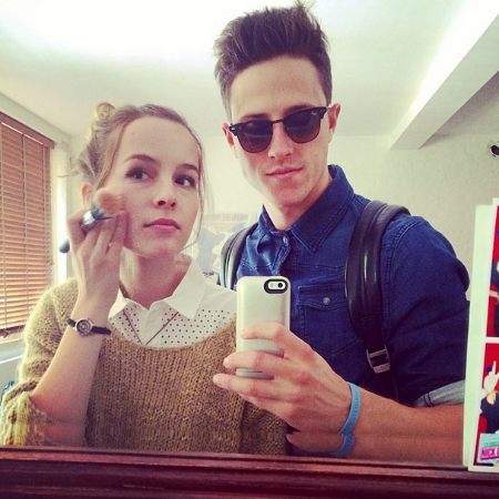 Shane Harper and Bridgit Mendler dated from 2011 to 2015

Image Source: Pinterest