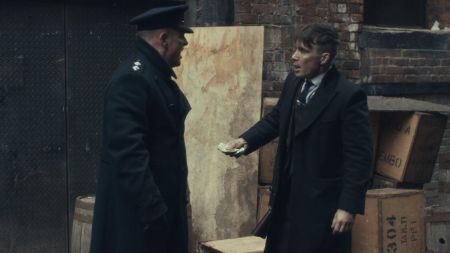 Tony Pitts as Sergeant Moss in Peaky Blinders 

Image Source: IMDB