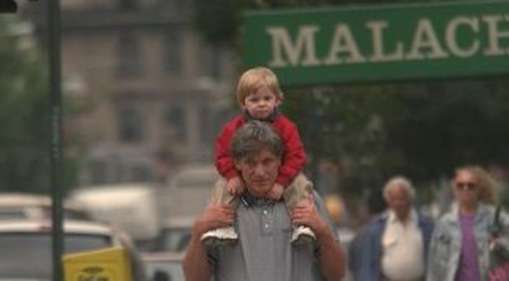 Matthew Jay Povich with his father Maury Povich