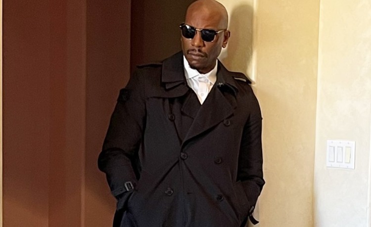 Tyrese Gibson in his photo shoot