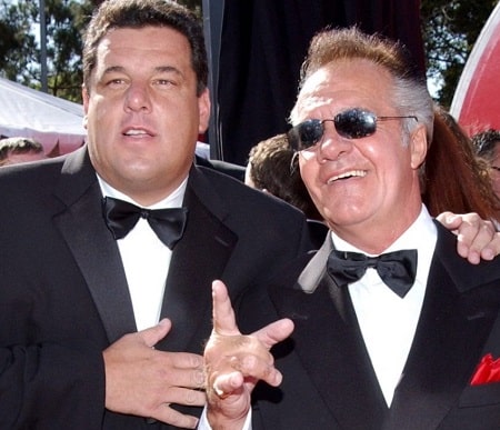 Tony with Steven Schirripa