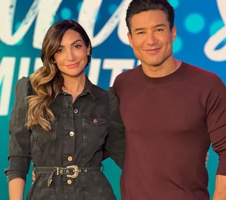 Courtney Laine Mazza and her husband Mario Lopez work together