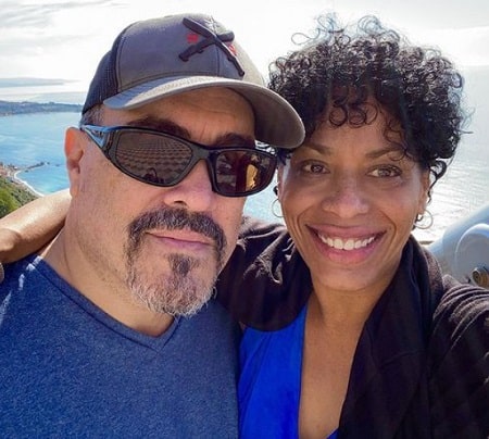 David Zayas with his wife, Liza Colón-Zayas