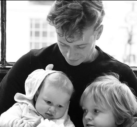 Ed Speleers is the father of two kids
