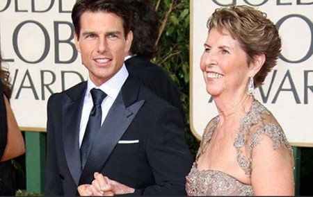 Tom Cruise and his late mother
