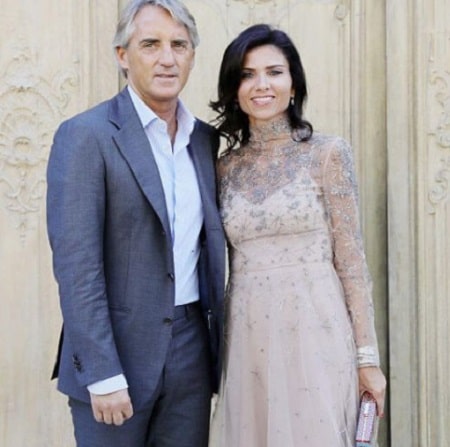 Roberto Mancini and Silvia Fortini have been married since 2018
