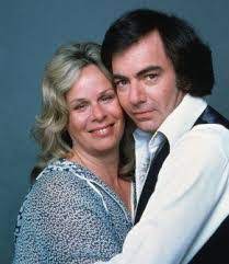 Neil Diamond and wife Marcia circa 1981 in New York City